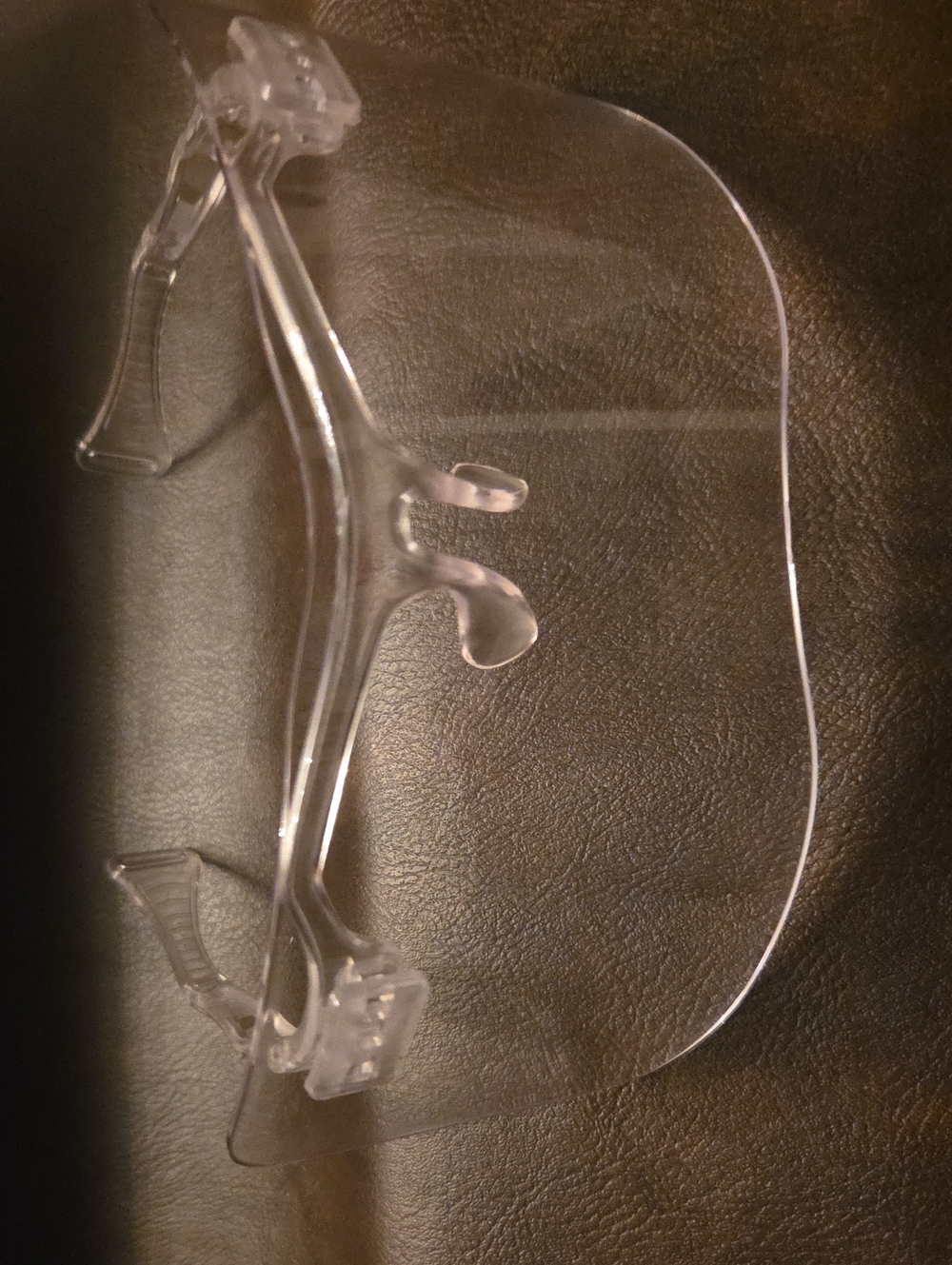 Unisex Clear Plastic Face Shield Visor